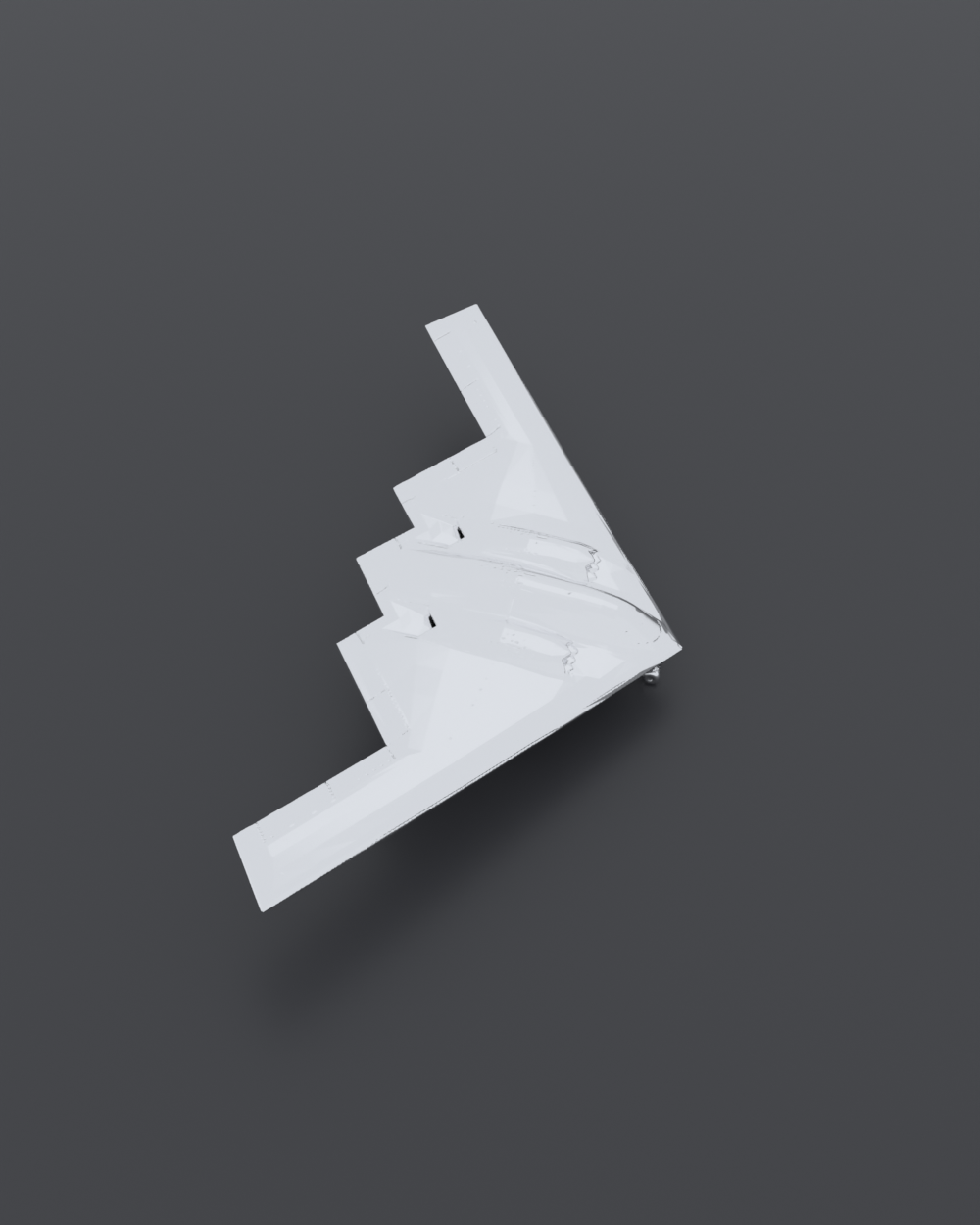 B-2 hero silver render