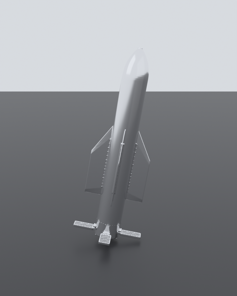 GBU-57 hero silver render
